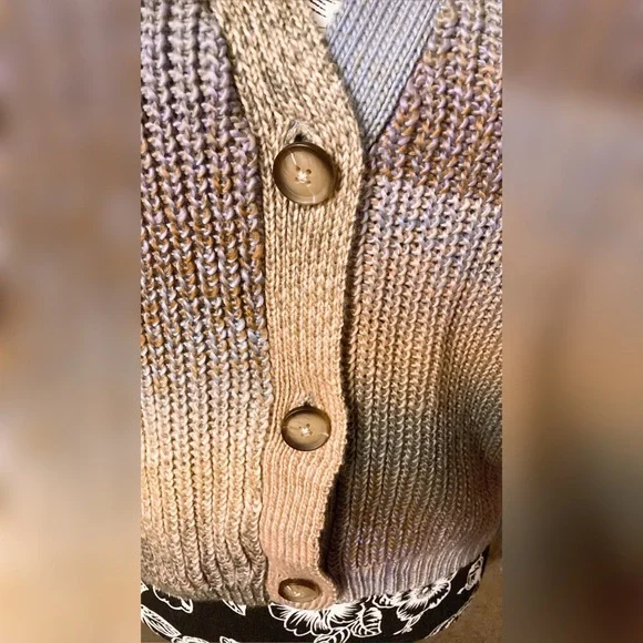 Rewind Boho Button Front Cardigan - Picture 3 of 6